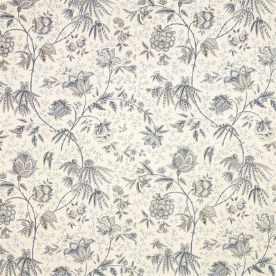 Ralph Lauren Pillar Point Floral Dew in ARCHIVAL FLORALS Grey Multipurpose Linen Jacobean Floral Large Print Floral Floral Linen 