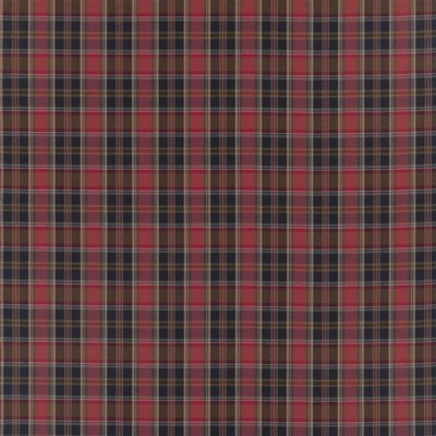Ralph Lauren Ian Plaid Balmoral Red in PALAZZO Red Upholstery Wool Plaid  and Tartan Wool 