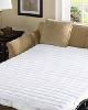 Hampton Hill Comfort Classics Frisco Microfiber Sofa Bed Pad White