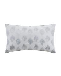 Nadia Dot Embroidered Oblong Pillow by   