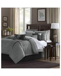 Madison Park Connell Comforter Set King Grey by   
