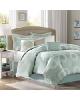 Olliix Madison Park Baxter Comforter Set Blue