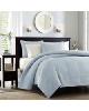 Olliix Madison Park Quebec Coverlet Set Blue