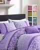 Olliix 4 Piece Comforter Set Purple