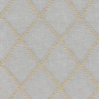 P K Lifestyles Corina Emb Linen in Portiere II collection Beige Crewel and Embroidered  Perfect Diamond   Fabric