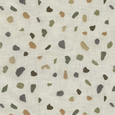 P K Lifestyles Terrazzo Emb Mineral in Expressionist I Grey Crewel and Embroidered  Ditsy Ditsie  Geometric  Polka Dot   Fabric