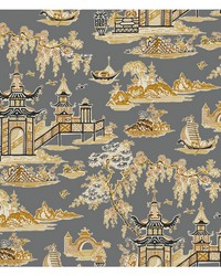 Waverly Classics II Peaceful Temple Removable Wallpaper by   