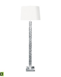 Diamond Cut Crystal LED Floor Lamp by   