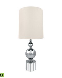Stanza Aluminum LED Table Lamp by   