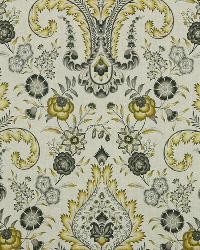 Floral Inset Lemongrass by  Robert Allen 