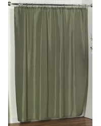 Lauren Dobby Fabric Shower Curtain in Sage by   
