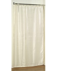 Shower Stall-Sized Polyester Shower Curtain Liner in Ivory by   