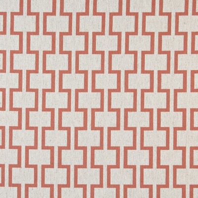 Charlotte Fabrics 10002-03 Orange Upholstery cotton  Blend Fire Rated Fabric Geometric High Wear Commercial Upholstery CA 117 Geometric 
