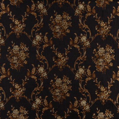 Charlotte Fabrics 10014-03 Drapery Woven  Blend Fire Rated Fabric High Performance CA 117 Vine and Flower 