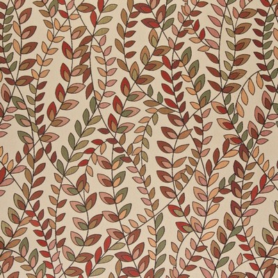 Charlotte Fabrics 10027-02 Upholstery Woven  Blend Fire Rated Fabric High Performance CA 117 Scrolling Vines 