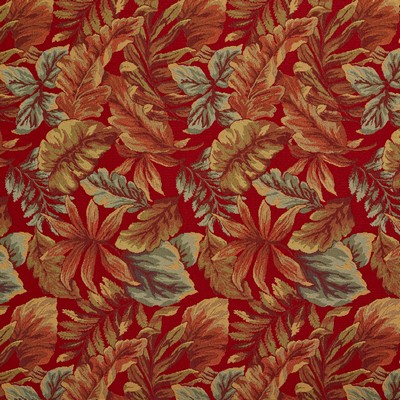 Charlotte Fabrics 10620-01 Upholstery Dyed  Blend Fire Rated Fabric Heavy Duty CA 117 Floral Outdoor Classic Tropical 