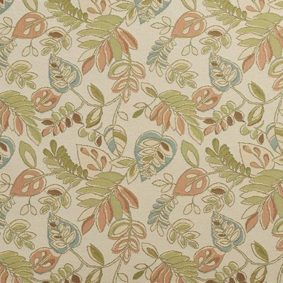 Charlotte Fabrics 10750-03 Upholstery Dyed  Blend Fire Rated Fabric Heavy Duty CA 117 Floral Outdoor Classic Tropical 