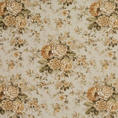 Charlotte Fabrics 10800-03 Drapery Polyester  Blend Fire Rated Fabric High Performance CA 117 Flower Bouquet 
