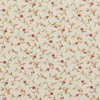 Charlotte Fabrics 10850-03 Drapery Cotton  Blend Fire Rated Fabric High Performance CA 117 Small Print Floral 