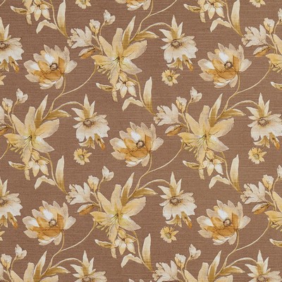 Charlotte Fabrics 10870-03 Drapery Cotton  Blend Fire Rated Fabric High Performance CA 117 Large Print Floral 