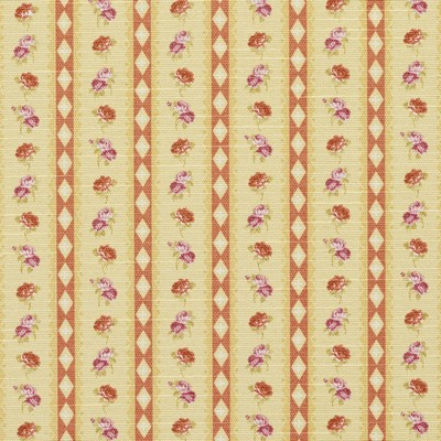 Charlotte Fabrics 10920-02 Drapery Cotton  Blend Fire Rated Fabric High Performance CA 117 Medium Print Floral 