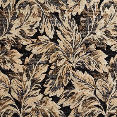 Charlotte Fabrics 1310 Topaz Beige Woven  Blend Fire Rated Fabric Heavy Duty CA 117 Floral Flame Retardant Vine and Flower 