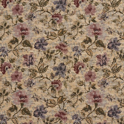 Charlotte Fabrics 1520 Wildberry Upholstery Polyester  Blend Fire Rated Fabric Medium Duty CA 117 