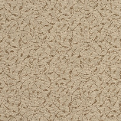 Charlotte Fabrics 1732 Linen Beige recycled  Blend Fire Rated Fabric Heavy Duty CA 117 Floral Flame Retardant Vine and Flower 