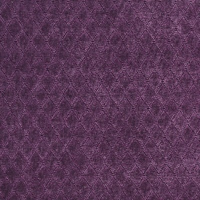 Charlotte Fabrics 1918 Grape Purple woven  Blend Fire Rated Fabric Patterned Chenille Heavy Duty CA 117 Solid Color 