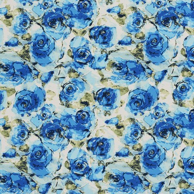 Charlotte Fabrics 20480-02 Drapery polyester Fire Rated Fabric Heavy Duty CA 117 Modern Floral 