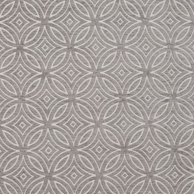 Charlotte Fabrics 20810-01 Grey Upholstery Woven  Blend Fire Rated Fabric Heavy Duty CA 117 Geometric 