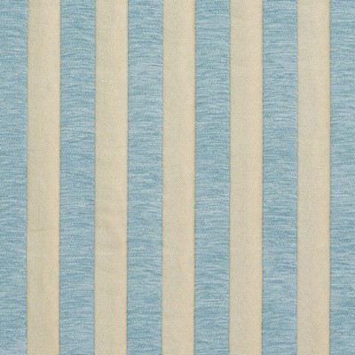 Charlotte Fabrics 20850-04 Blue Upholstery Woven  Blend Fire Rated Fabric Patterned Chenille Heavy Duty CA 117 Striped 