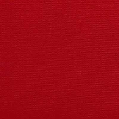 Charlotte Fabrics 2254 Poppy Red Upholstery 100%  Blend Fire Rated Fabric Twill Heavy Duty CA 117 Solid Red 