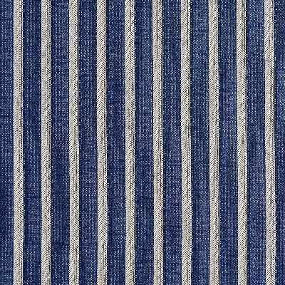 Charlotte Fabrics 2609 Wedgewood/Stripe Blue Woven  Blend Fire Rated Fabric Heavy Duty CA 117 Striped Flame Retardant 