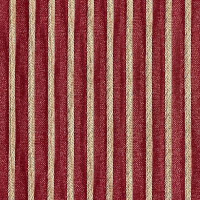 Charlotte Fabrics 2616 Crimson/Stripe Red Woven  Blend Fire Rated Fabric Heavy Duty CA 117 Striped Flame Retardant 
