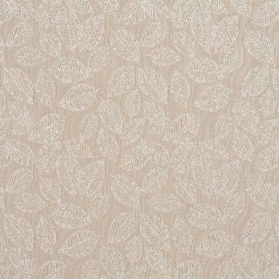 Charlotte Fabrics 2623 Linen/Leaf Beige Woven  Blend Fire Rated Fabric Heavy Duty CA 117 Fire Retardant Print and Textured Vine and Flower 