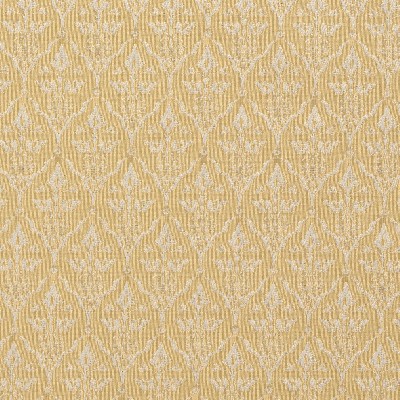 Charlotte Fabrics 2671 Flax/Cameo Yellow Woven  Blend Fire Rated Fabric Heavy Duty CA 117 Fire Retardant Print and Textured 
