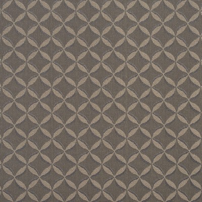 Charlotte Fabrics 2765 Taupe Brown Upholstery Woven  Blend Fire Rated Fabric High Wear Commercial Upholstery Quatrefoil Geometric 