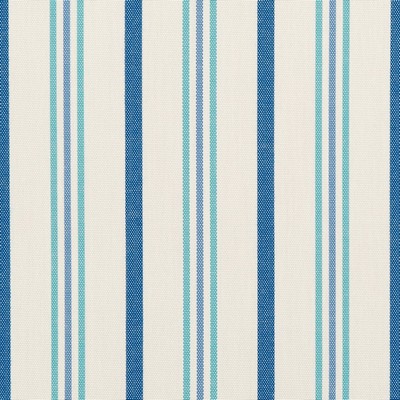 Charlotte Fabrics 30020-03 Blue Multipurpose Solution  Blend Fire Rated Fabric High Performance CA 117 Stripes and Plaids Outdoor Striped 