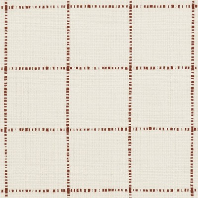 Charlotte Fabrics 31030-02 Orange Upholstery Linen  Blend Fire Rated Fabric Check High Performance CA 117 Stripes and Plaids Linen Woven 