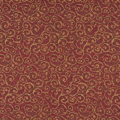 Charlotte Fabrics 3768 Pomegranate Red cotton  Blend Fire Rated Fabric High Performance CA 117 