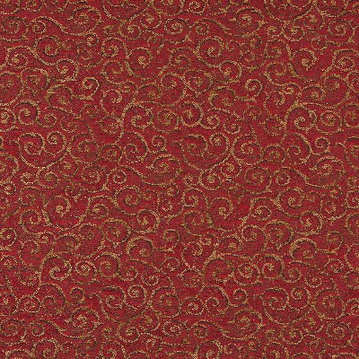 Charlotte Fabrics 3771 Salsa Red cotton  Blend Fire Rated Fabric High Performance CA 117 