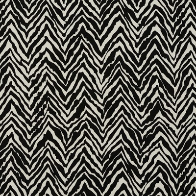 Charlotte Fabrics 4609 Ebony Black Multipurpose Acrylic Fire Rated Fabric Heavy Duty CA 117 Zig Zag 