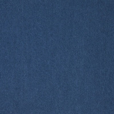 Charlotte Fabrics 5000 Ocean Blue Upholstery cotton  Blend Fire Rated Fabric Solid Color Denim 