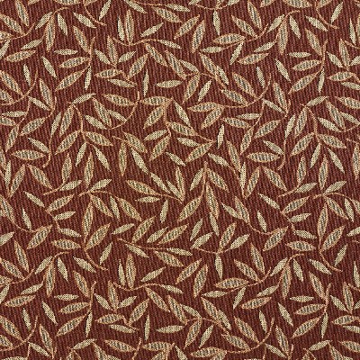 Charlotte Fabrics 5203 Nutmeg Brown Upholstery Woven  Blend Fire Rated Fabric