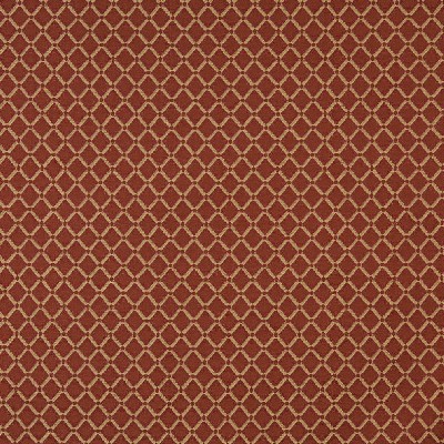 Charlotte Fabrics 5265 Auburn Red Upholstery Olefin28%  Blend Fire Rated Fabric