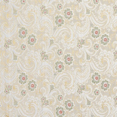 Charlotte Fabrics 5391 Spring White Upholstery Woven  Blend Fire Rated Fabric