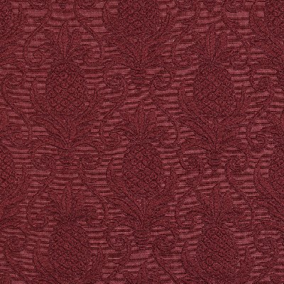 Charlotte Fabrics 5523 Ruby/Pineapple Red Upholstery cotton  Blend Fire Rated Fabric
