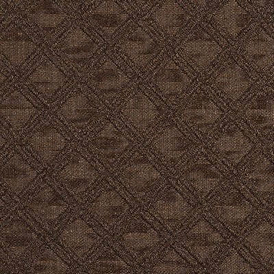 Charlotte Fabrics 5552 Cocoa/Diamond Brown Upholstery cotton  Blend Fire Rated Fabric