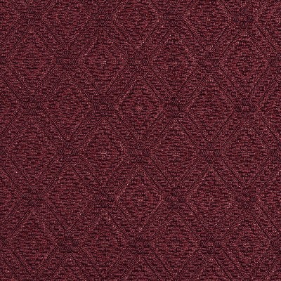 Charlotte Fabrics 5563 Wine/Prism Red Upholstery cotton  Blend Fire Rated Fabric